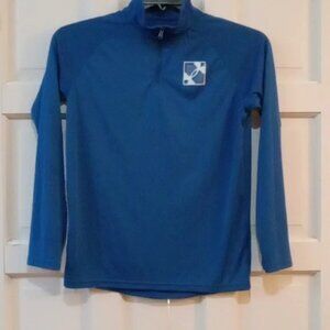 Under Armour Youth L Dri Fit Long Sleeve Shirt Zipper Collar